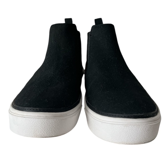 TOMS Black Slip-On Faux Suede Sneakers Black Size 7.5 - Picture 7 of 10